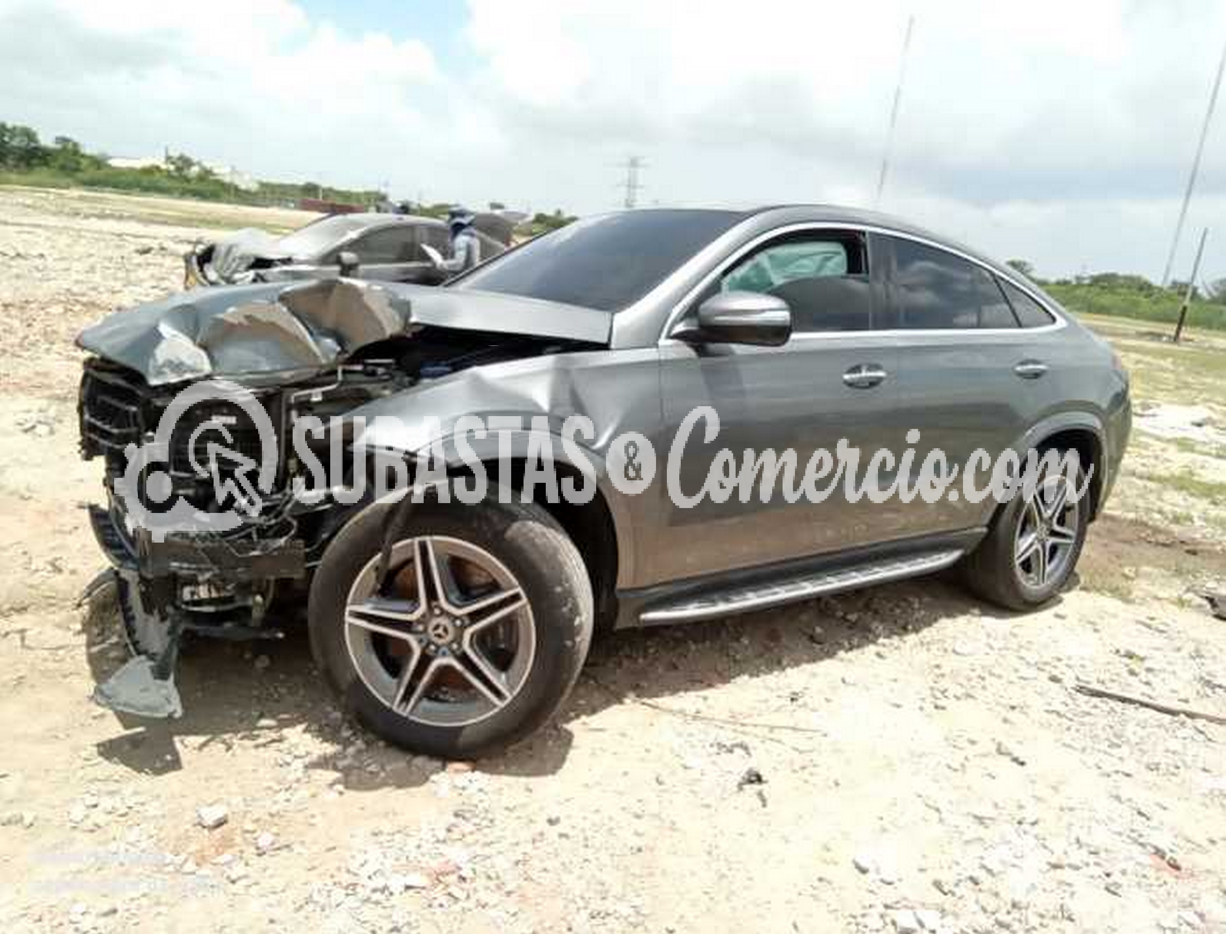 Camioneta Mercedes benz Gle 450 4matic coupé Mod.2024 -Daños Placa - N